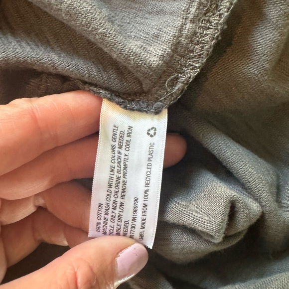 Heather Gray T-Shirt Dress Size M - Picture 6 of 6